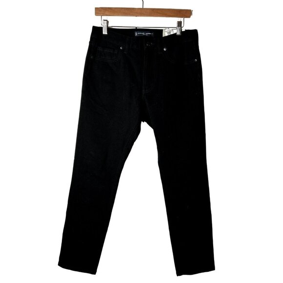 Everlane The Slim High Stretch Black Denim Jeans Men's Size 31 x 30 NWT